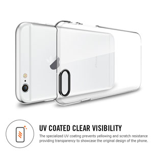 Spigen Thin Fit iPhone 6S / 6 Shell Case - Crystal Clear